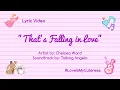 That's Falling in Love from by Talking Angela (Official Lyric Video) ❤️🎵🎶 #LoveIsMyCuteness 💜💛