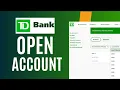 TD Bank How to Open an Account TD Bank Online Banking Sign Up