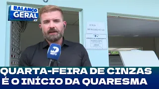 Blumenau: quarta-feira de cinzas é o início da quaresma