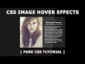 Css Image Hover Effects - Slide Image On Hover