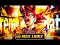 GREAT EZA LEVEL 10 LINKS 100 EZA LR SUPER SAIYAN GOD GOKU DBZ Dokkan Battle