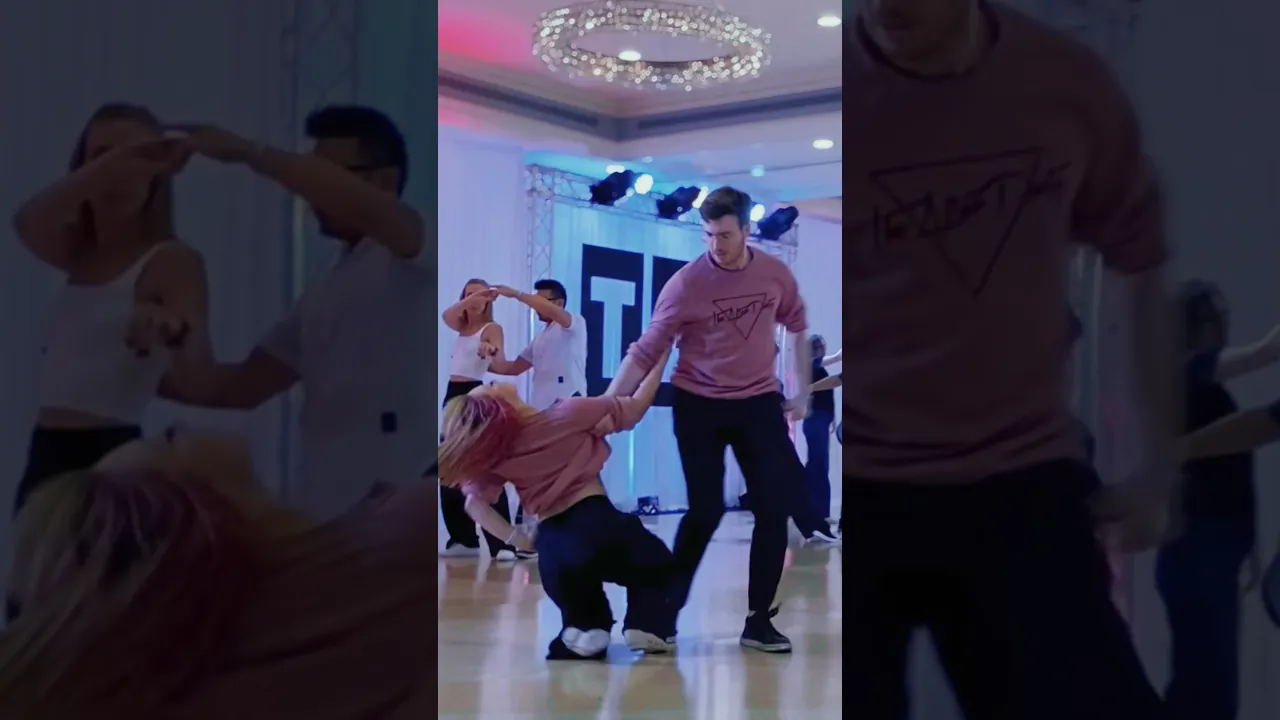 High risk high reward? 😅 #improvdance #westcoastswing #dancecompetition #wcs #randomsong #swing