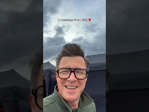 A message from Rick ♥️ #rickastley