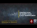 Modding for Dummies Convention of Script Files and File Management