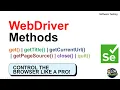 Selenium Browser Control Methods Explained get close quit Tutorial Software Testing