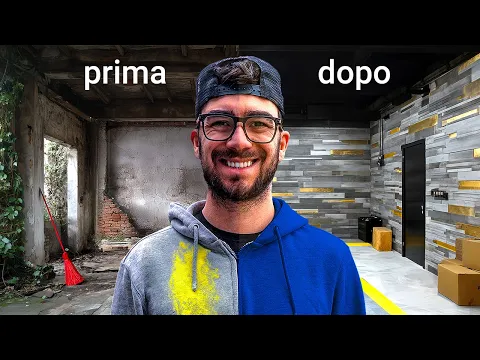 Video Thumbnail: RICOSTRUISCO IL GARAGE DEL MEGA STUDIO EP.3