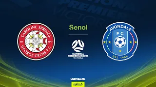 2026 Senol NPLM Victoria Round 24 Caroline Springs George Cross FC v Avondale FC