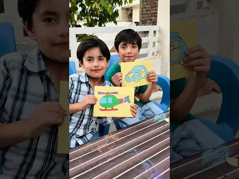 saim or omer ka drawing competition#shorts #short #shortvideo #viral #viralvideo #trending