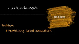 Walking Robot simulation LeetCode 874 - Python