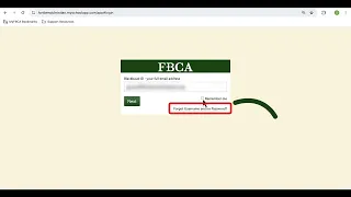 Parent Tutorial myFBCA Login