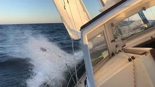 Bagheera makes it to the OCEAN! Our first OVERNIGHT PASSAGE ~ Postcard 6