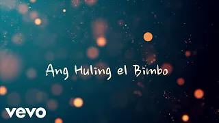 eraserheads ang huling el bimbo lyric video 