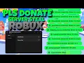 ROBLOX PLS DONATE SCRIPT 2026 - AUTO STEAL ROBUX FROM ALL PLAYERS NERO SCRIPTS