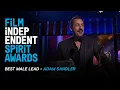 Video di ADAM SANDLER wins Best Male Lead for UNCUT GEMS at the 35th Film Independent Spirit Awards