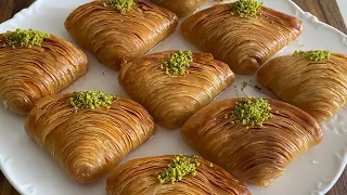 Baklava çeşitlerinin içerisinde en kolay ve pratik olarak bilinen büzme baklava tarifini sizler için. 
