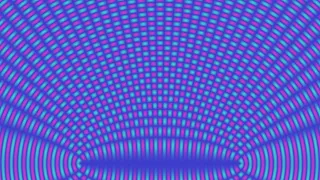 Interference of Waves from Two Point Sources Waves and Interference Physics Simulations