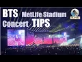 BTS NJ MetLife Concert Section 137 Tips Army Chanting