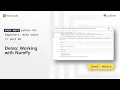 Demo Working with NumPy Even More Python for Beginners - Data Tools 28 of 31