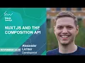 Nuxt js and the Composition API eng Alexander Lichter
