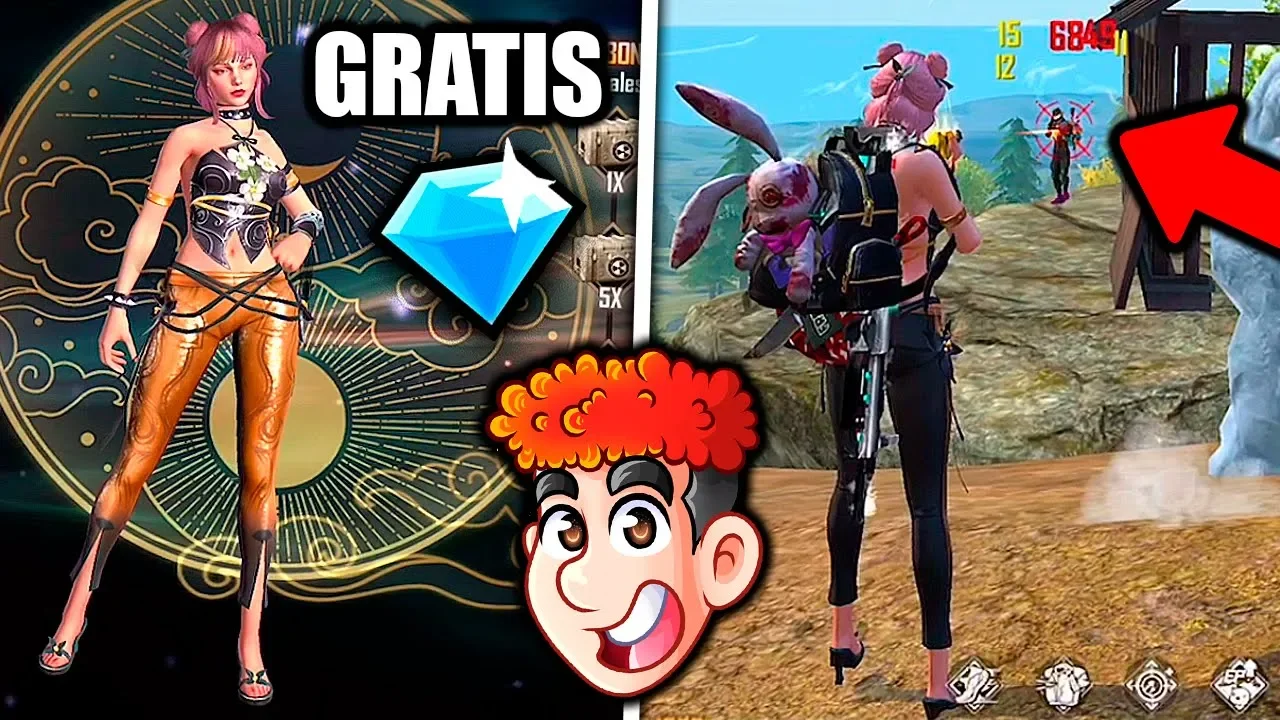 CONSIGO LA NUEVA SKIN DE FREE FIRE 100% GRATIS Y VEAN COMO REVENTE EN CLASIFICATORIA | TheDonato