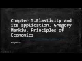 Chapter 5 Elasticity and Its application