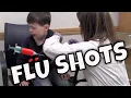 FLU SHOTS AT THE MINUTE CLINIC for Emily Aidan and Owen
