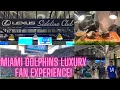 Lexus Sideline Club Experience Dolphins vs Jets 2024 at Hard Rock Stadium Section 119