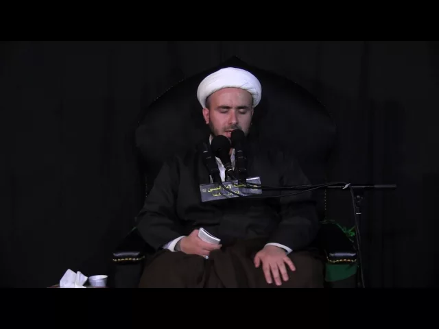 ⁣نعي مقدمة المجلس - وفاة ابي طالب (ع) - شهر رمضان المبارك 1437 - الشيخ همام ناصر الدين