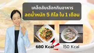 อาหารประเภทใดที่อาจดูดีต่อสุขภาพแต่แคลอรีสูงจริงๆ