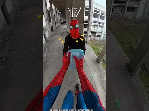 Spider-Man’s Balloon Rescue Mission! 🕷️🎈😂#shortvideo #shortsfeed #youtubeshorts #viralvideo #shorts