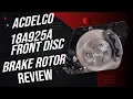 ACDelco Silver 18A925A Front Disc Brake Rotor Review - A Comprehensive Look