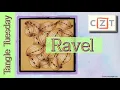 Ravel Easy Zentangle Pattern for Beginners