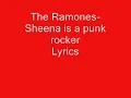 The ramones Sheena is a punk rocker now lyrics
