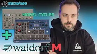 waldorf m model cycles techno pattern