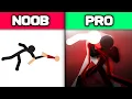 Beginner vs PRO sticknodes animator 2