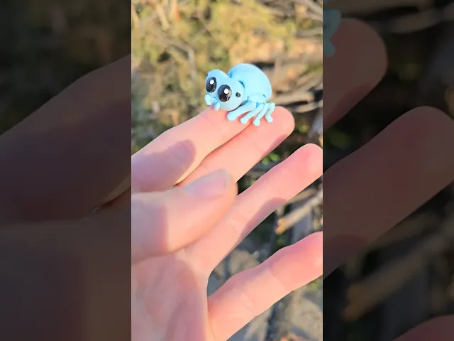 "Bitsy" the Flexi Jumping Spider video thumbnail