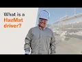 What is a HazMat driver