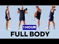 Download Lagu 1 Hour FULL BODY Workout (Dumbbells \u0026 Bodyweight) Strength, Core \u0026 Cardio Training at Home