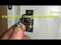 how to install cabinet hinge restrictors Blum 38C315B3 Angle 86 Restrictor Clip Blumotion Hinge