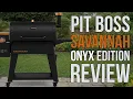Pit Boss Savannah Onyx Review and Burn Off PLUS Chili Crunch Shrimp Holy Smokes BBQ