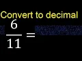 Convert to decimal How To Convert Fractions to Decimals