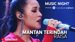 raisa mantan terindah live at youtube music video 