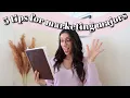 5 TIPS FOR MARKETING COMMUNICATIONS MAJORS Things I wish I knew before starting college