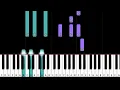 Akon - Sorry, Blame It On Me (piano tutorial)