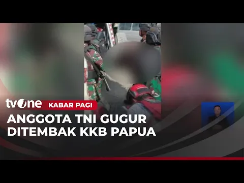 Satu Prajurit TNI Gugur Ditembak KKB