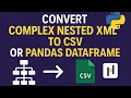 How to Transform Complex Nested XML Data into in Python