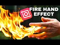 Create a FIRE HAND EFFECT VFX in Inshot