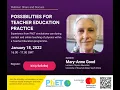 Possibilities for Teacher Education Practice