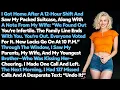 Cheating Wife Brought Her Affair Partner Home He ll Get Me Pregnant Don t Bother Us Revenge