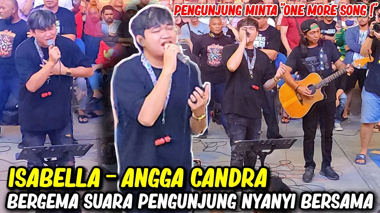 KERANA TAK MAHU HAMPAKAN PEMINATNYA, ANGGA CANDRA TUNAIKAN PERMINTAAN LAGU KEDUA